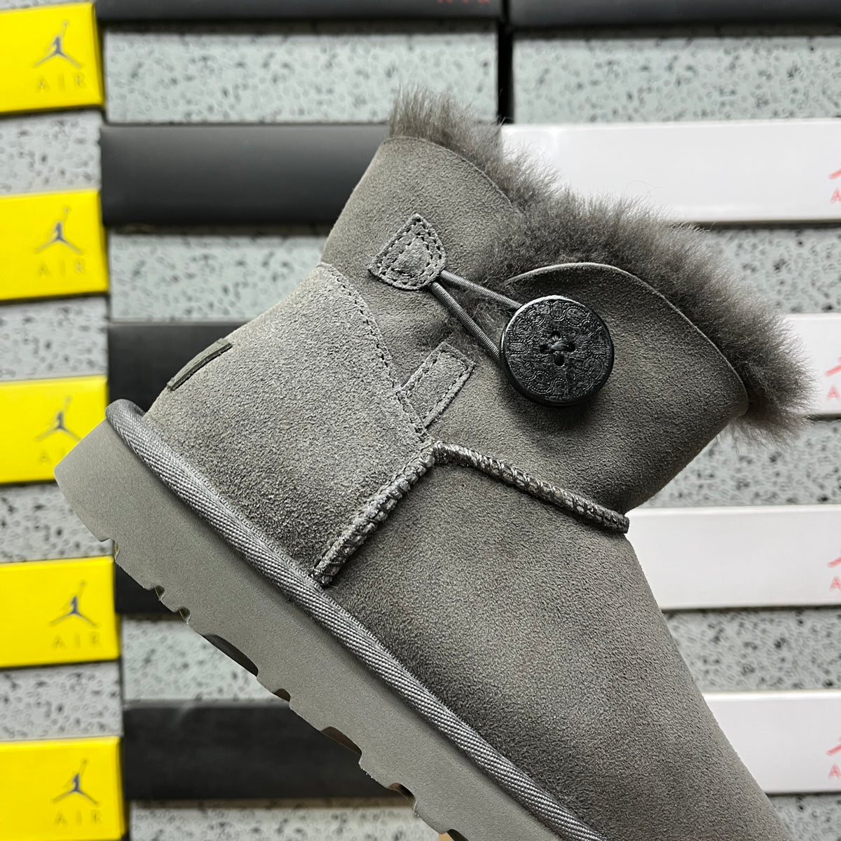 UGG Snow Boots 1016422 – Gray | Sizes 35–40