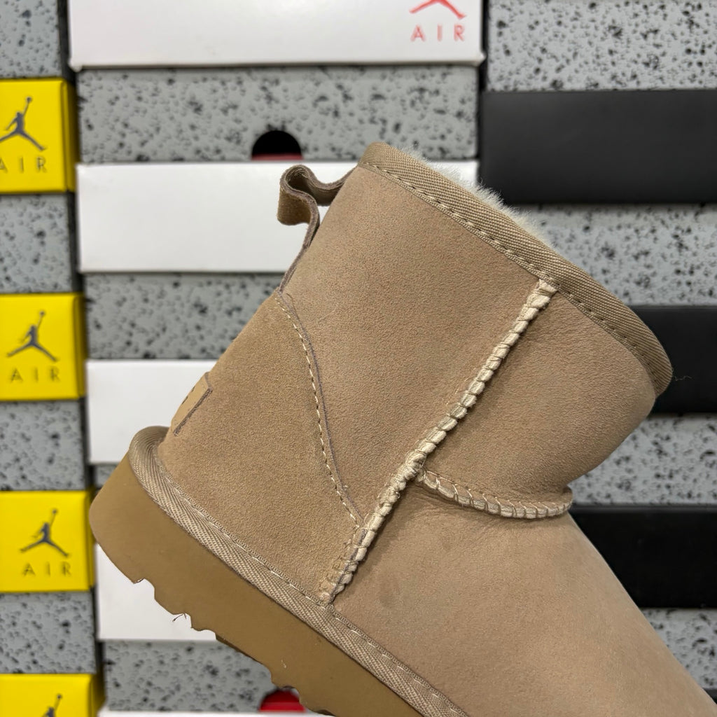 UGG Mid-Calf Snow Boots 6222 – Sand | Sizes 35–44