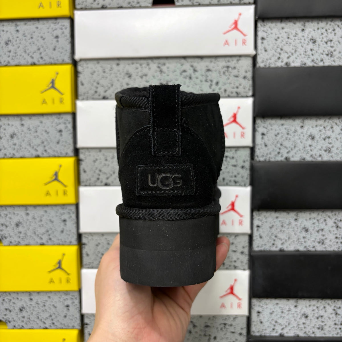 UGG Snow Boots 5092 – Black | 3cm Heel | Sizes 35–40