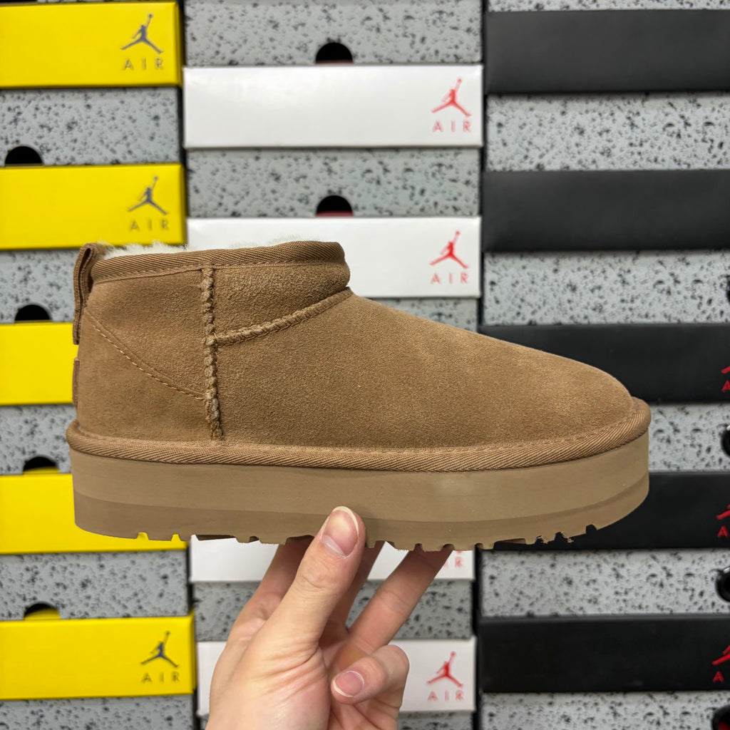 UGG Snow Boots 5092 – Chestnut | 3cm Heel | Sizes 35–40