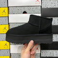 UGG Snow Boots 5092 – Black | 3cm Heel | Sizes 35–40