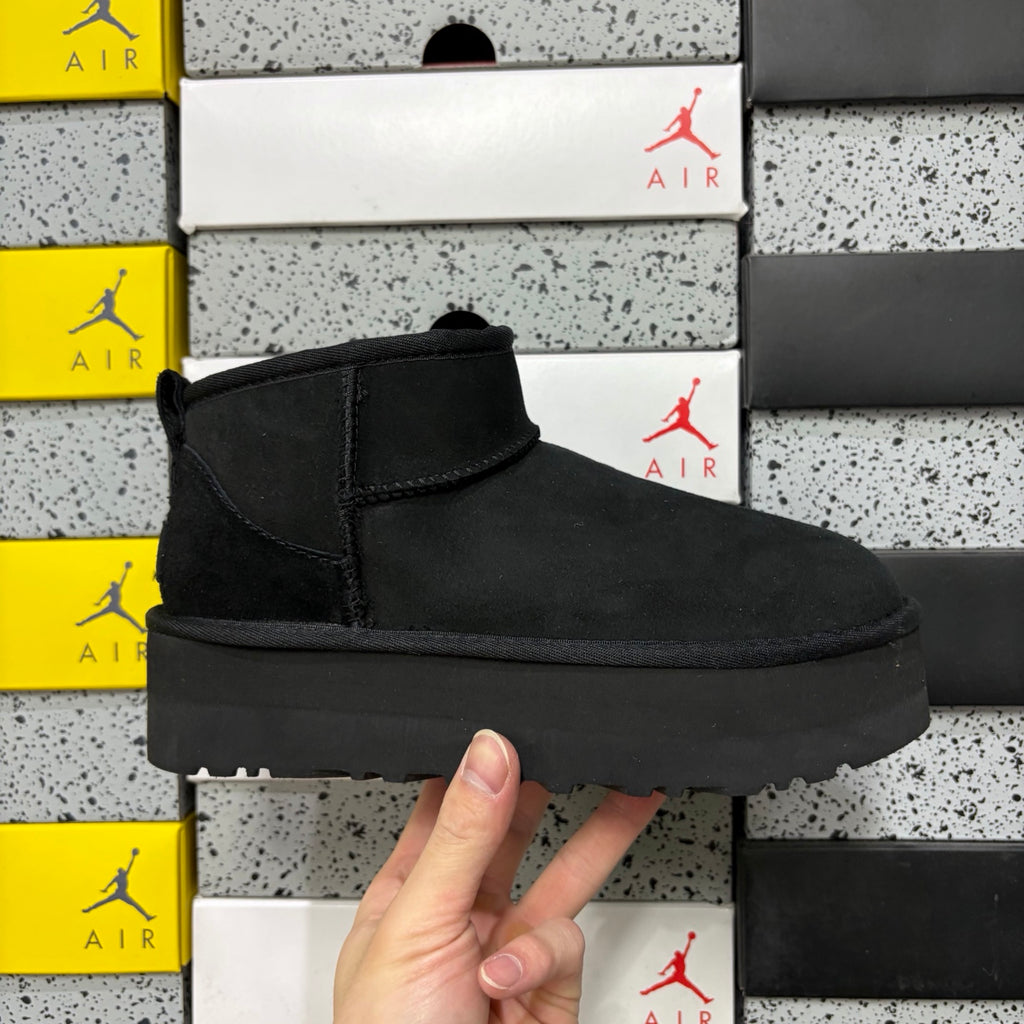 UGG Snow Boots 5092 – Black | 3cm Heel | Sizes 35–40