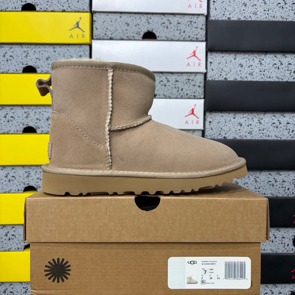 UGG Mid-Calf Snow Boots 6222 – Sand | Sizes 35–44