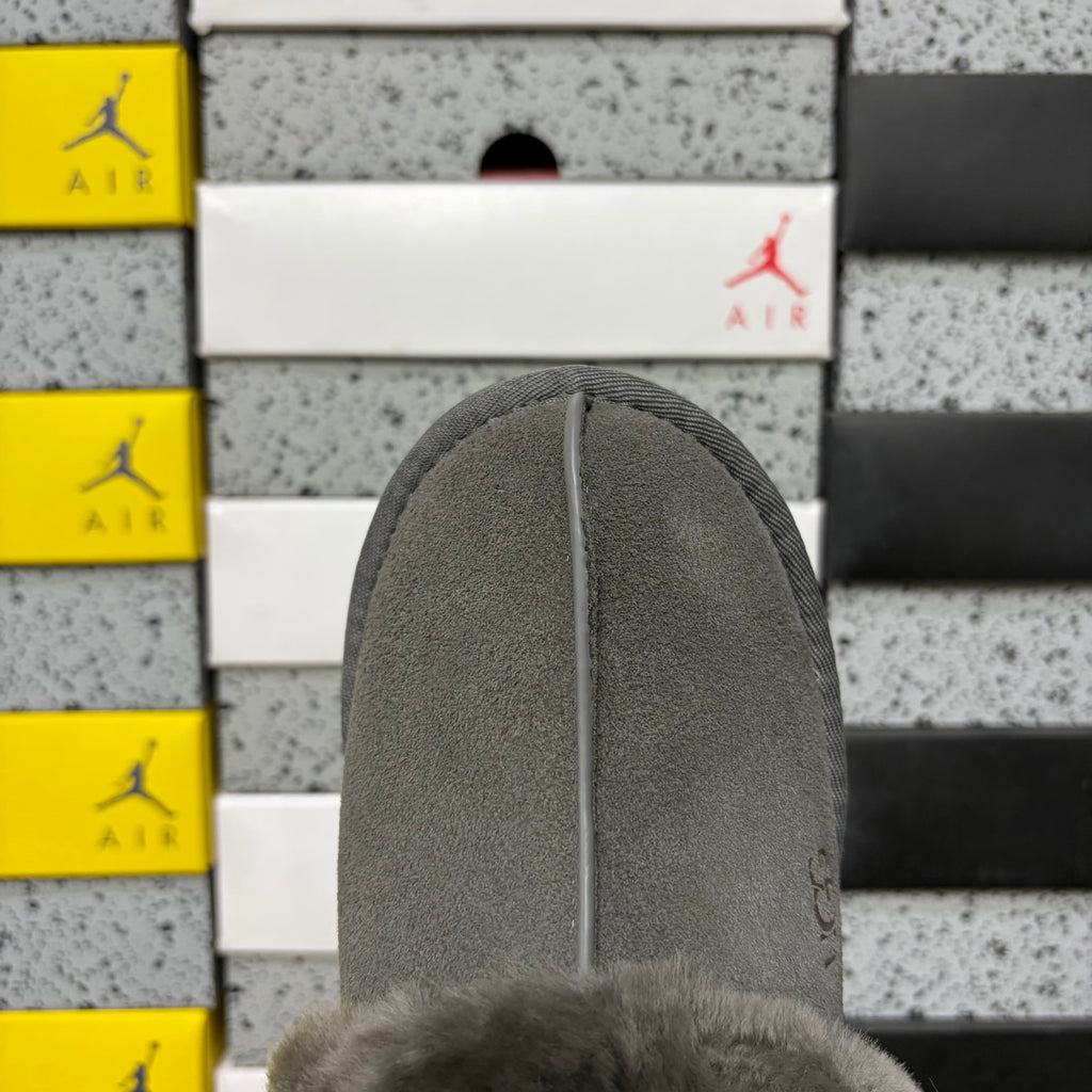 UGG Snow Boots 2550 – Gray Star Slide | 3cm Heel | Sizes 35–40
