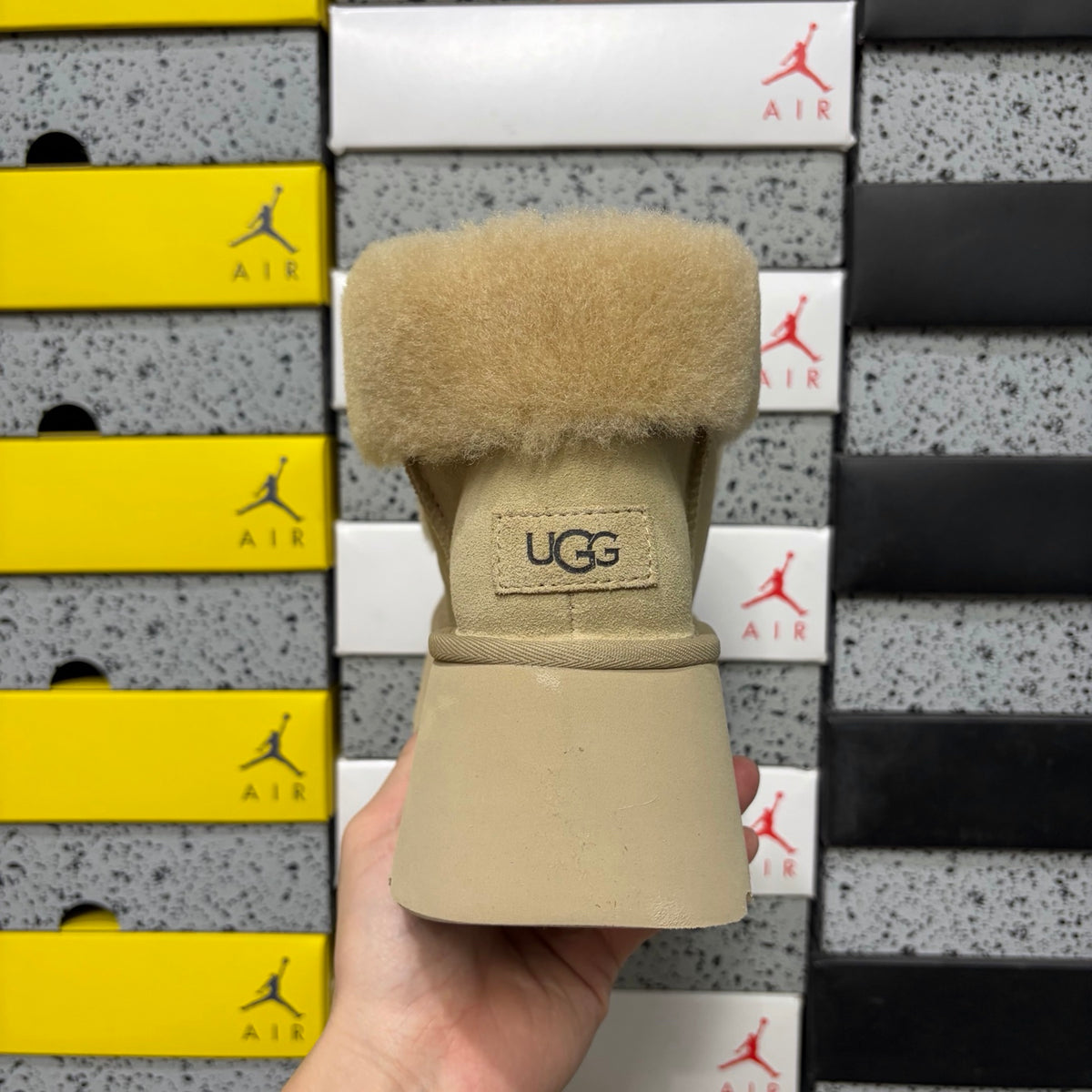 UGG Esmi Sneaker Boot W1171532 – Sand | Sizes 35–40