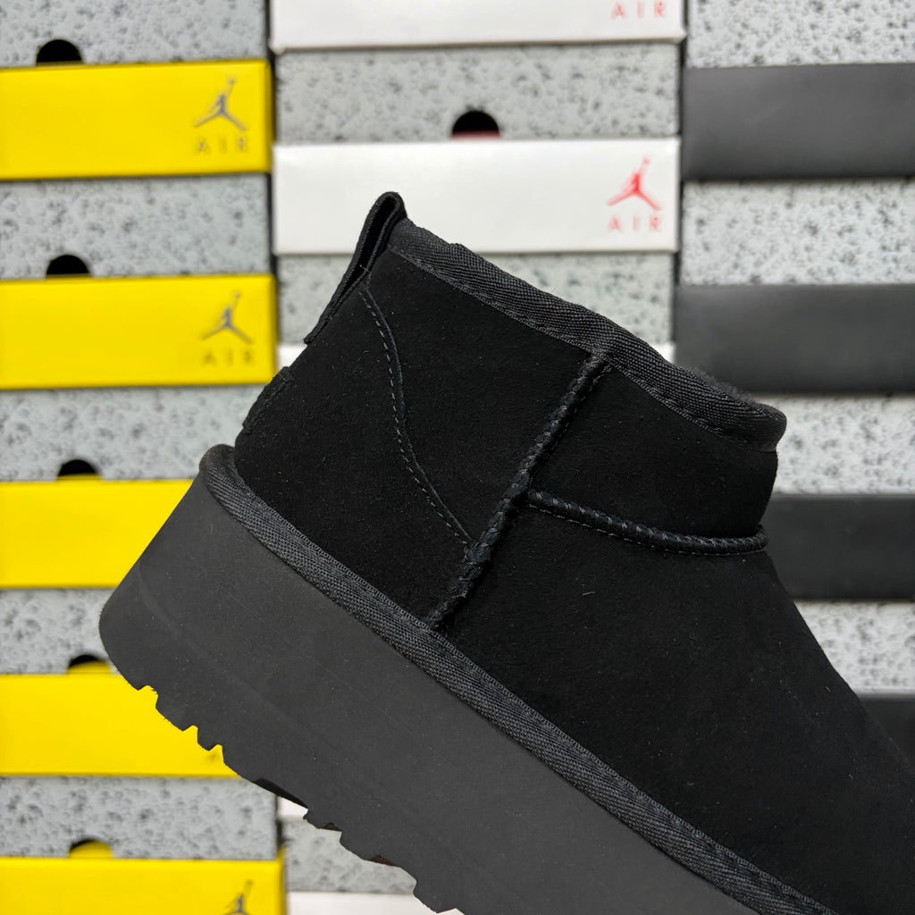 UGG Snow Boots 5092 – Black | 5cm Heel | Sizes 35–40