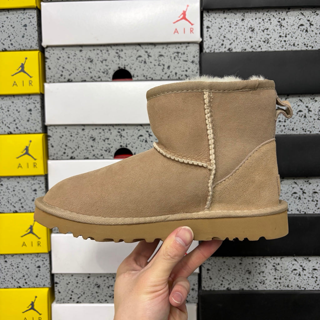 UGG Mid-Calf Snow Boots 6222 – Sand | Sizes 35–44