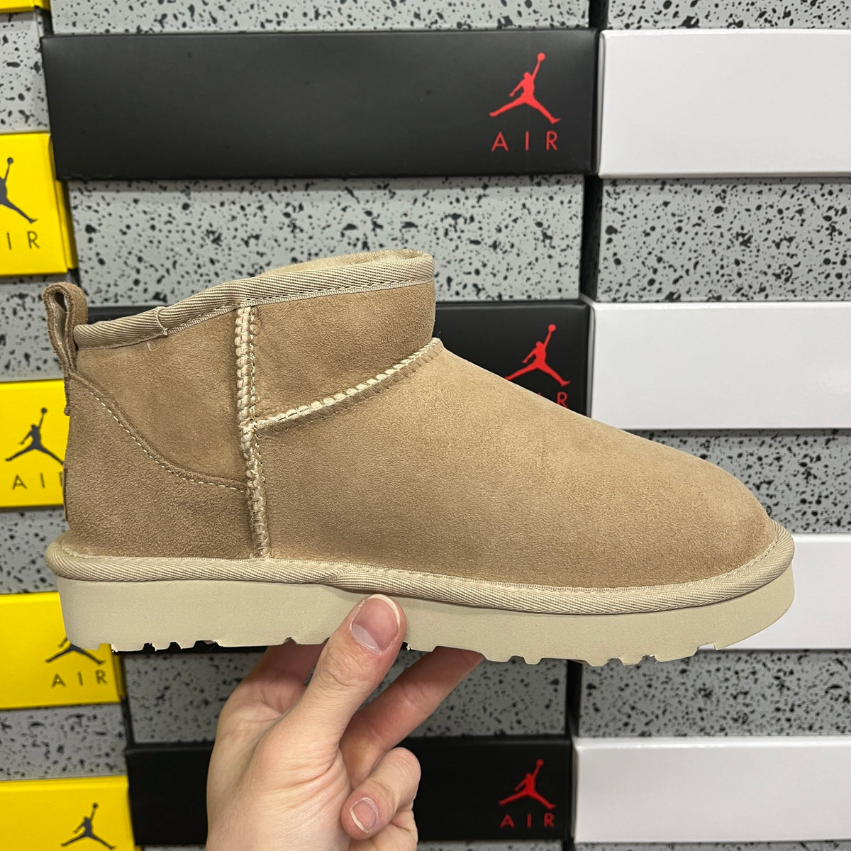 UGG Classic Mini Boot W1116109 – Sand | Sizes 35–44