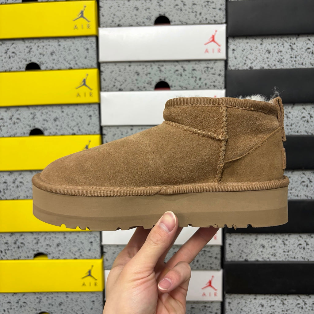 UGG Snow Boots 5092 – Chestnut | 3cm Heel | Sizes 35–40