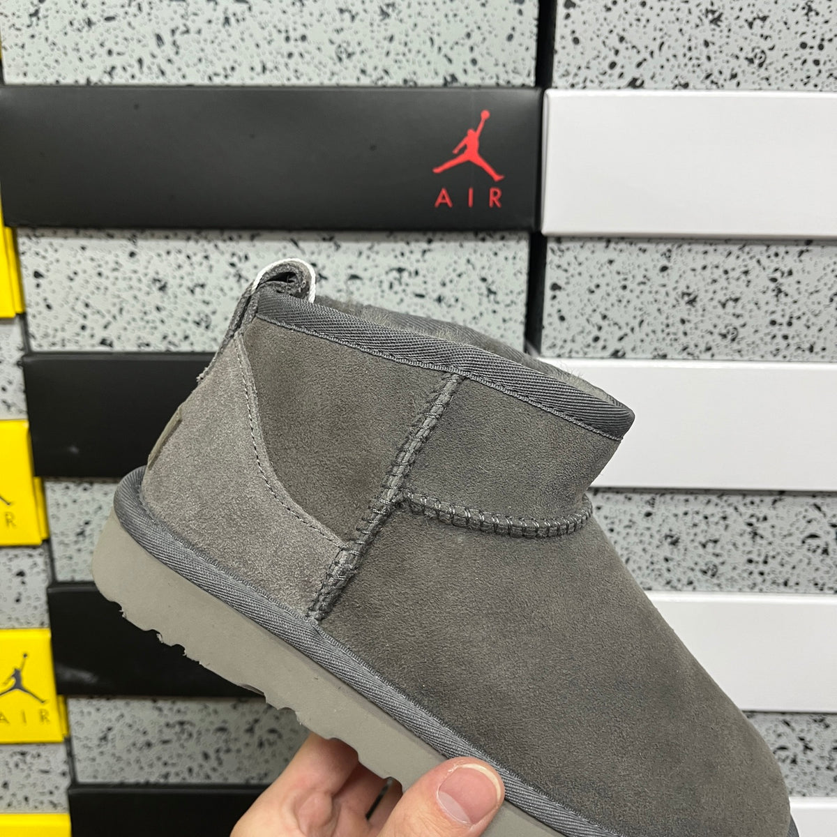 UGG Classic Mini Boot W1116109 – Grey | Sizes 35–44
