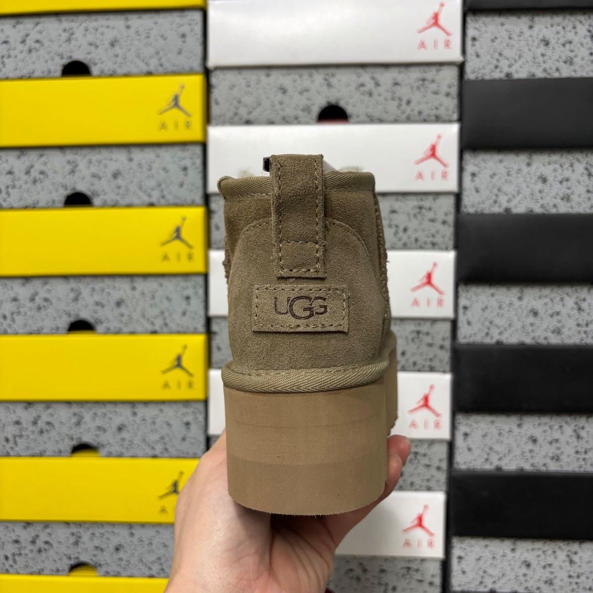UGG Snow Boots 5092 – Antelope Brown | 5cm Heel | Sizes 35–40
