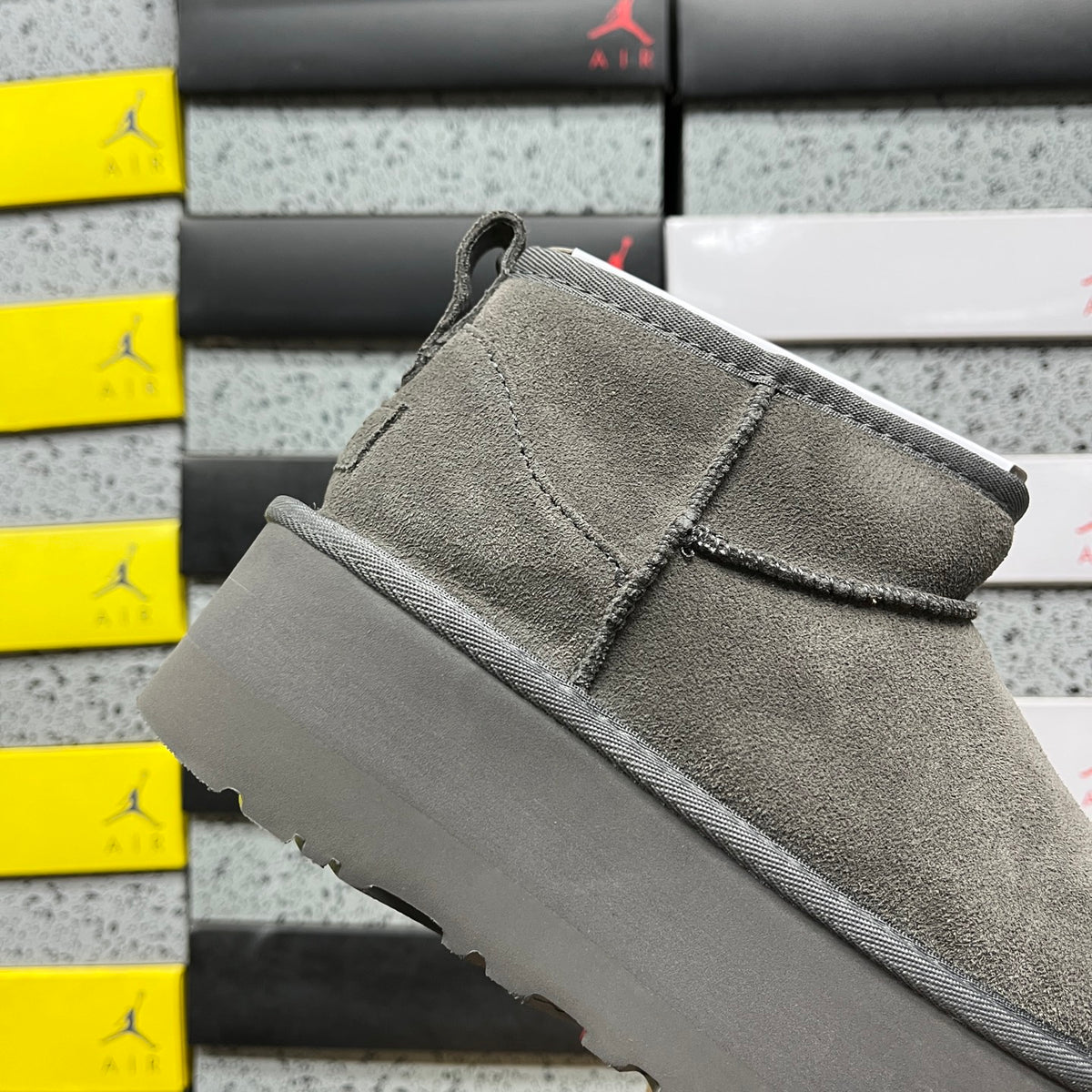 UGG Snow Boots 1135092 – Gray | 5cm Heel | Sizes 35–40