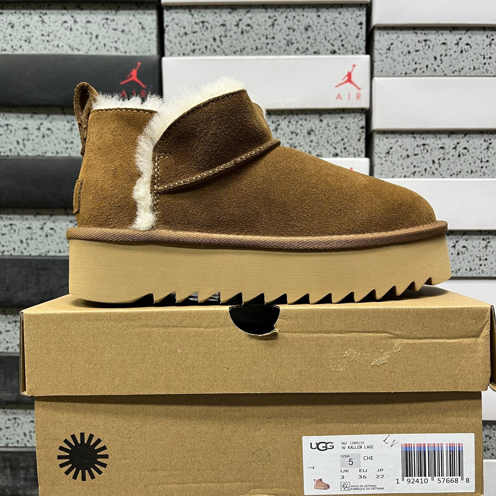 UGG Ayana Platform Boot 1184115 – Chestnut | Sizes 35–40