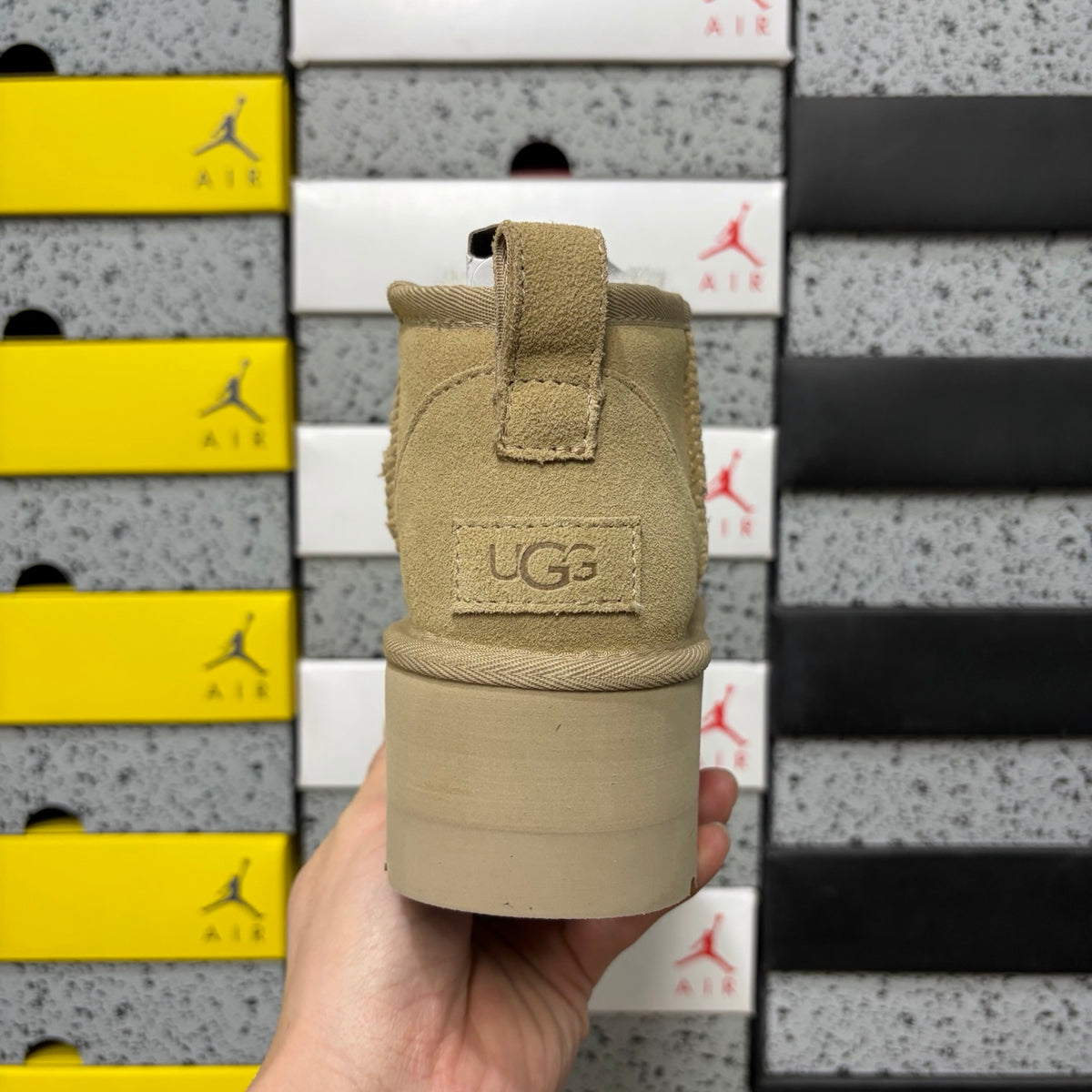 UGG Snow Boots 5092 – Mustard Yellow | 5cm Heel | Sizes 36–40