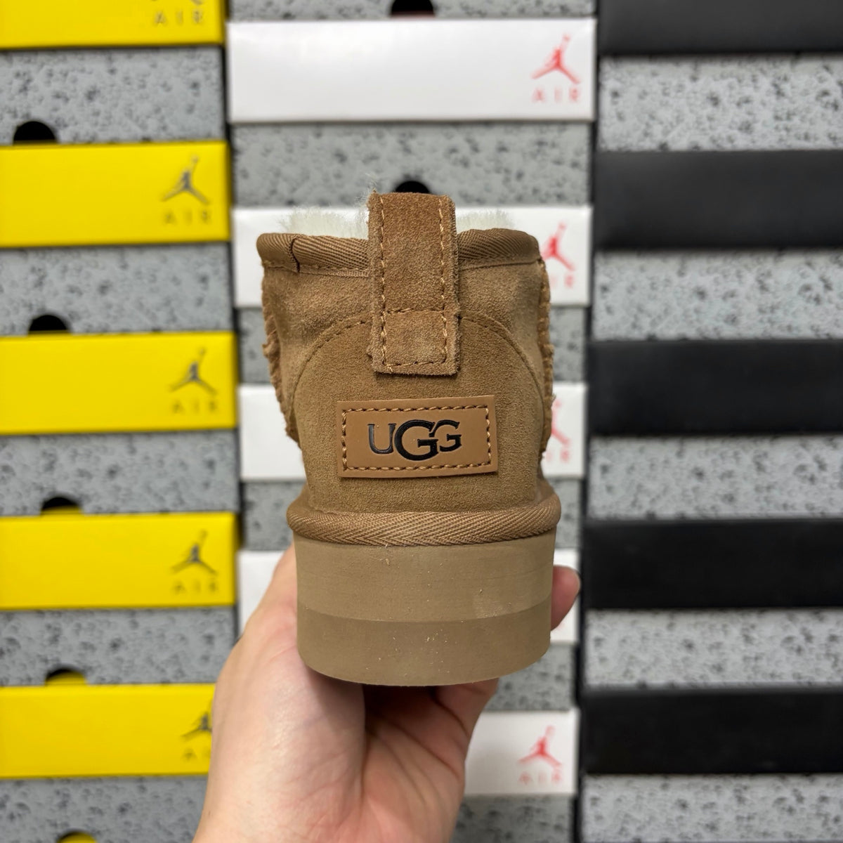 UGG Snow Boots 5092 – Chestnut | 3cm Heel | Sizes 35–40