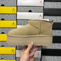 UGG Snow Boots 5092 – Mustard Yellow | 5cm Heel | Sizes 36–40