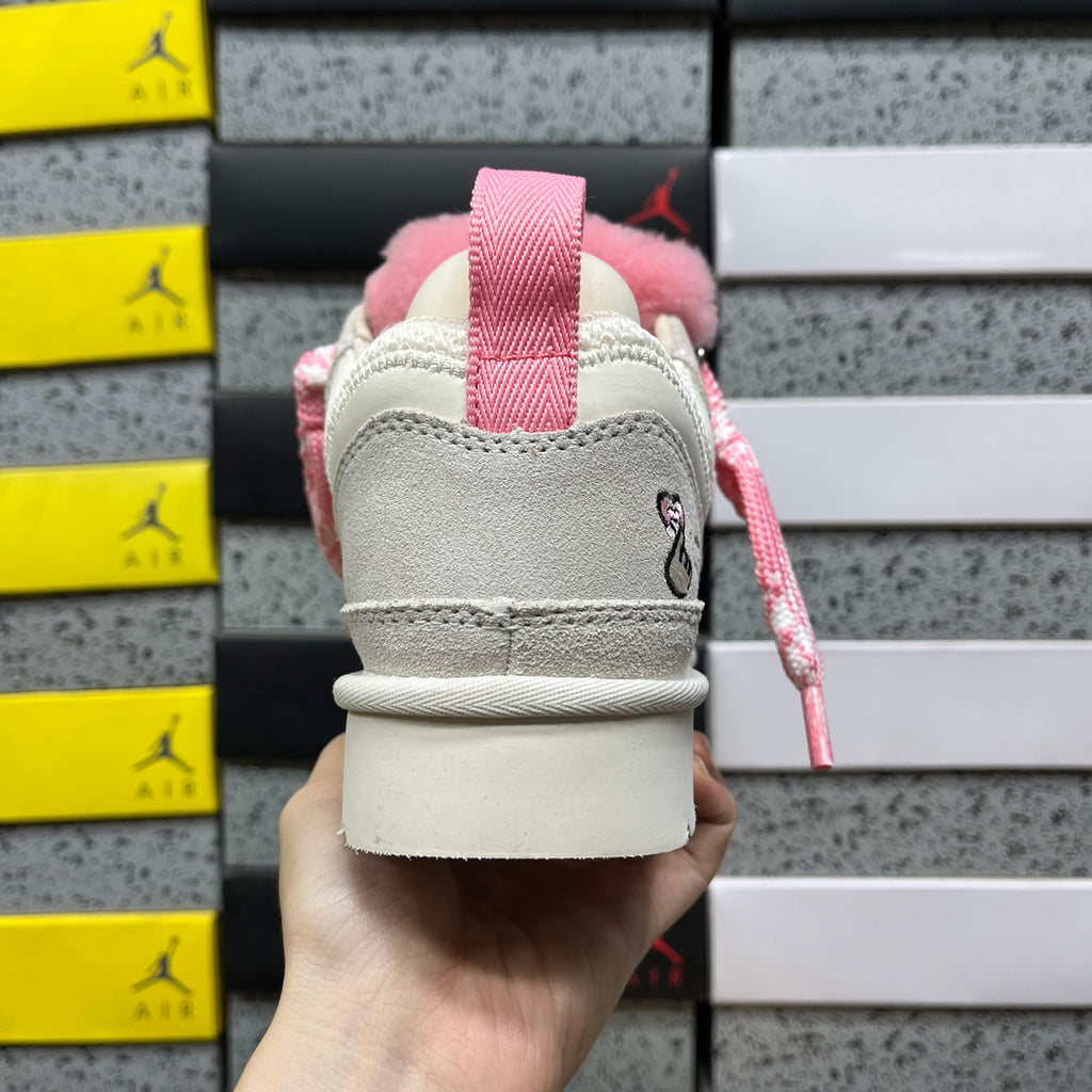 UGG Snow Boots 1144032 – White Pink | Sizes 35–40