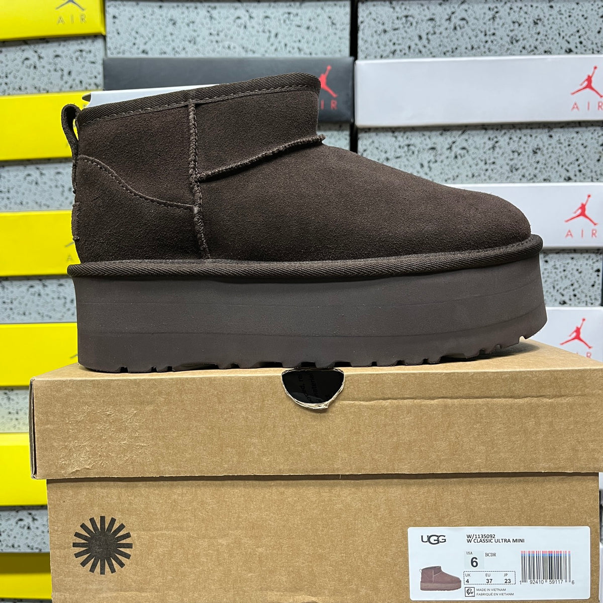 UGG Snow Boots 1135092 – Chocolate | 5cm Heel | Sizes 35–40