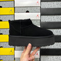 UGG Snow Boots 5092 – Black | 5cm Heel | Sizes 35–40