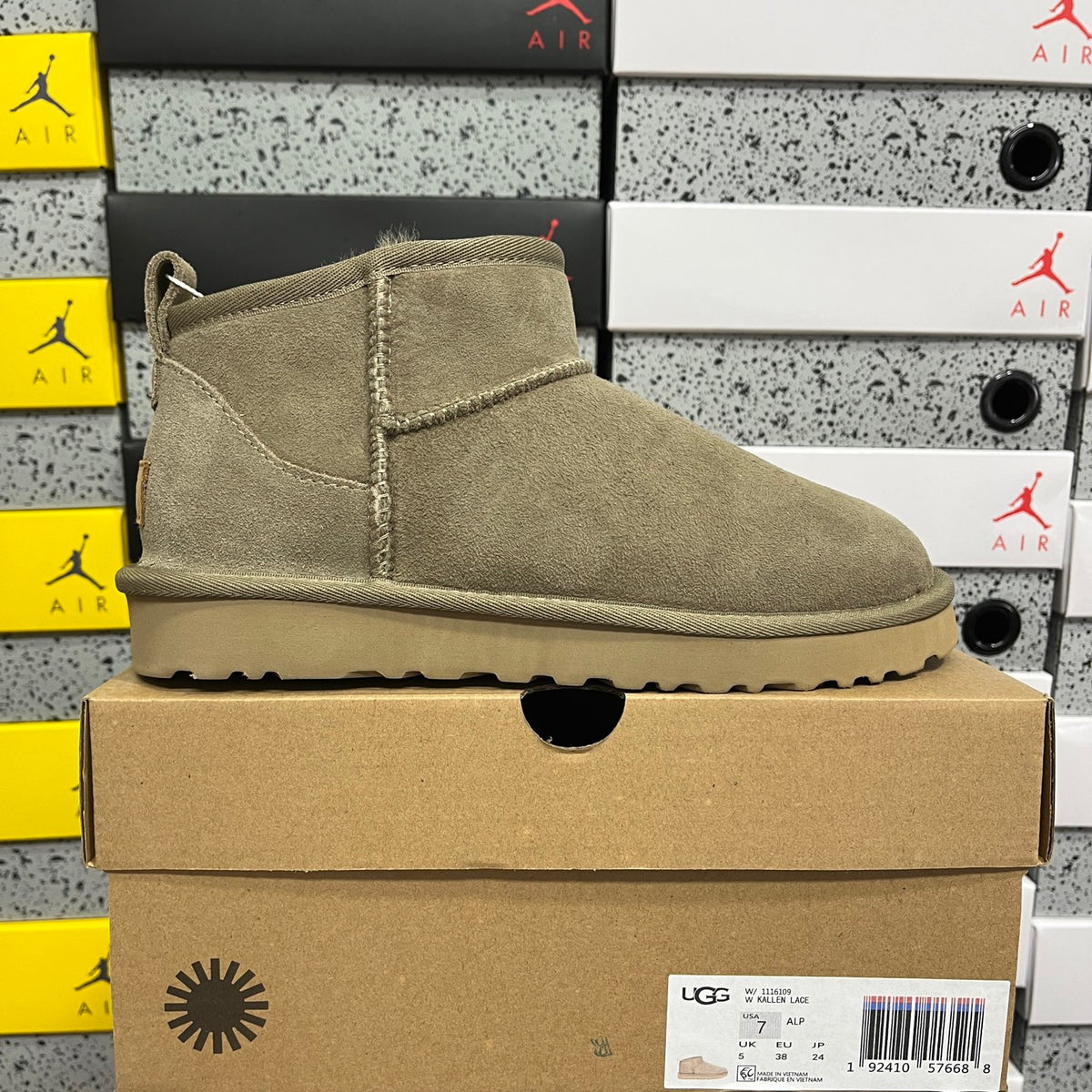 UGG Classic Mini Boot W1116109 – Brown | Sizes 35–44