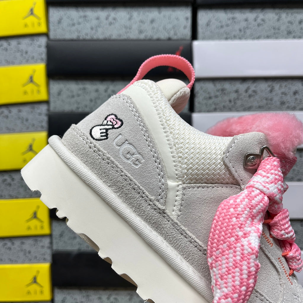 UGG Snow Boots 1144032 – White Pink | Sizes 35–40