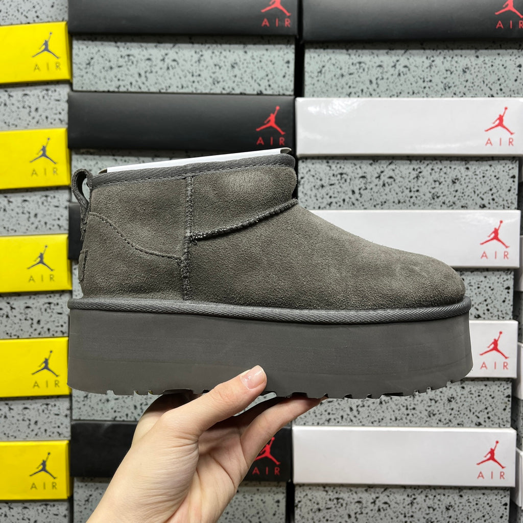 UGG Snow Boots 1135092 – Gray | 5cm Heel | Sizes 35–40