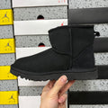 UGG Mid-Calf Snow Boots 6222 – Black | Sizes 35–44
